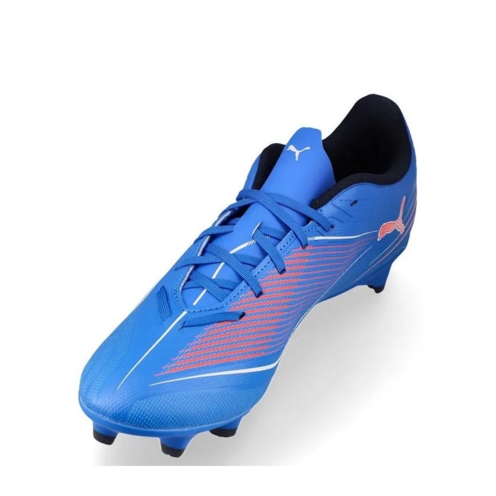 PUMA Ultra 6 Play FG/AG "Untamed" Men's 7.5 Ultra Blue/White/Glowing Red NWOB